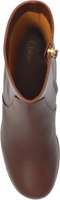 Chloé Maxime Wedge Enkellaarsjes