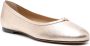 Chloé Metallic Ballerina Slip-On Design Yellow Dames - Thumbnail 2