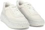 Chloé Witte Leren Sneakers met Mesh Design White Dames - Thumbnail 5