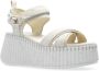 Chloé Nama platform sandalen Beige Dames - Thumbnail 4