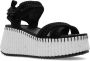 Chloé Nama platform sandalen Black Dames - Thumbnail 4