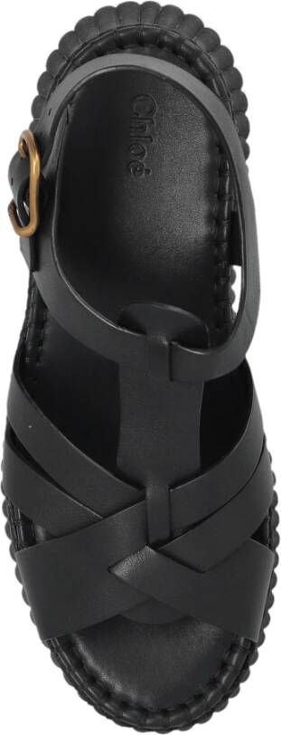 Chloé Nama sleehak sandalen