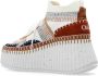 Chloé Sneakers Nama Wedge Sneaker in meerkleurig - Thumbnail 5