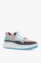 Chloé Nama Bunteama Sneaker Gerecycled Materiaal Blauw Dames - Thumbnail 6