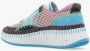 Chloé Nama Bunteama Sneaker Gerecycled Materiaal Blauw Dames - Thumbnail 7