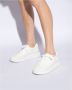 Chloé Witte Leren Sneakers met Mesh Design White Dames - Thumbnail 3