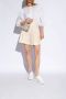 Chloé Witte Leren Sneakers met Mesh Design White Dames - Thumbnail 4