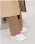 Chloé Mesh Veterschoenen met Gestructureerde Zool White Dames - Thumbnail 4