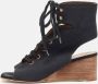 Chloé Pre-owned Canvas boots Black Dames - Thumbnail 2