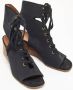 Chloé Pre-owned Canvas boots Black Dames - Thumbnail 4