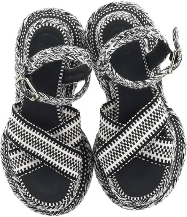 Chloé Pre-owned Cotton sandals Multicolor Dames