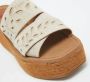 Chloé Pre-owned Denim sandals Beige Dames - Thumbnail 7