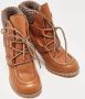 Chloé Pre-owned Fabric boots Brown Dames - Thumbnail 4
