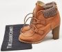Chloé Pre-owned Fabric boots Brown Dames - Thumbnail 9