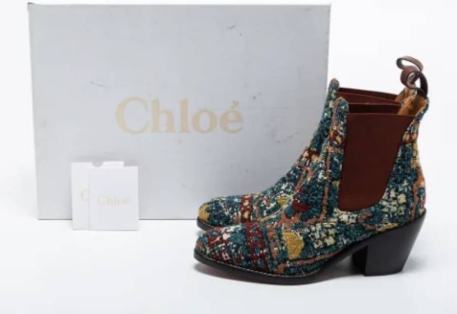 Chloé Pre-owned Fabric boots Multicolor Dames