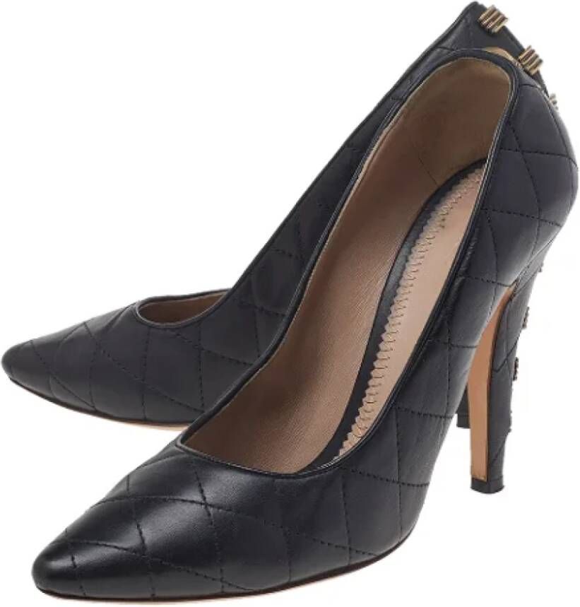 Chloé Pre-owned Fabric heels Black Dames