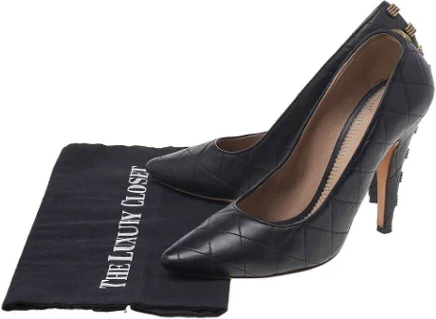 Chloé Pre-owned Fabric heels Black Dames