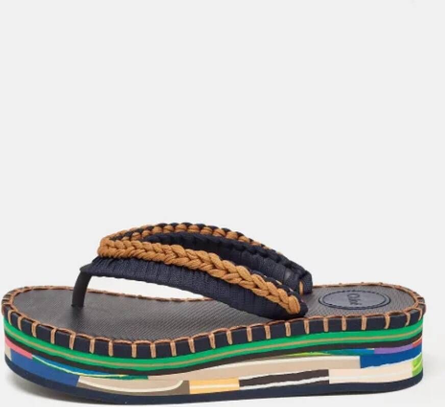 Chloé Pre-owned Fabric sandals Multicolor Dames