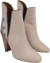 Chloé Pre-owned Leather boots Beige Dames - Thumbnail 3