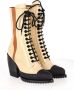 Chloé Pre-owned Leather boots Beige Dames - Thumbnail 3