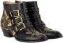 Chloé Pre-owned Leather boots Black Dames - Thumbnail 3