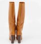 Chloé Pre-owned Leather boots Brown Dames - Thumbnail 5