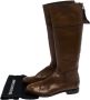 Chloé Pre-owned Leather boots Brown Dames - Thumbnail 7