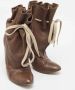 Chloé Pre-owned Leather boots Brown Dames - Thumbnail 4