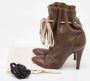 Chloé Pre-owned Leather boots Brown Dames - Thumbnail 9