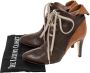 Chloé Pre-owned Leather boots Brown Dames - Thumbnail 7