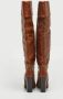 Chloé Pre-owned Leather boots Brown Dames - Thumbnail 5