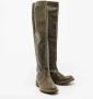 Chloé Pre-owned Leather boots Gray Dames - Thumbnail 3