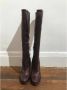 Chloé Pre-owned Leather boots Red Dames - Thumbnail 2