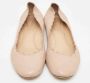 Chloé Pre-owned Leather flats Beige Dames - Thumbnail 3