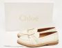 Chloé Pre-owned Leather flats Beige Dames - Thumbnail 9