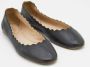 Chloé Pre-owned Leather flats Black Dames - Thumbnail 4