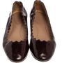 Chloé Pre-owned Leather flats Brown Dames - Thumbnail 2