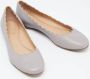 Chloé Pre-owned Leather flats Gray Dames - Thumbnail 4