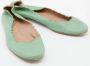 Chloé Pre-owned Leather flats Green Dames - Thumbnail 4