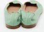 Chloé Pre-owned Leather flats Green Dames - Thumbnail 5