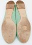Chloé Pre-owned Leather flats Green Dames - Thumbnail 6