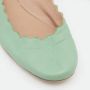 Chloé Pre-owned Leather flats Green Dames - Thumbnail 7