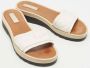Chloé Pre-owned Leather flats White Dames - Thumbnail 4