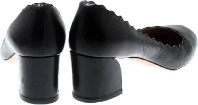 Chloé Pre-owned Leather heels Black Dames