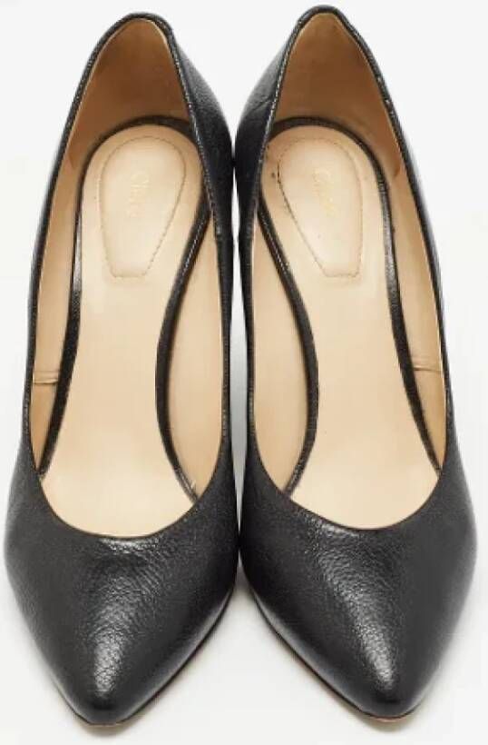 Chloé Pre-owned Leather heels Black Dames