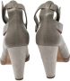 Chloé Pre-owned Leather heels Gray Dames - Thumbnail 4