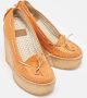 Chloé Pre-owned Leather heels Orange Dames - Thumbnail 4