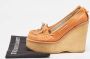 Chloé Pre-owned Leather heels Orange Dames - Thumbnail 9