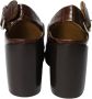 Chloé Pre-owned Leather mules Brown Dames - Thumbnail 4