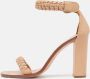 Chloé Pre-owned Leather sandals Beige Dames - Thumbnail 2